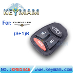 Chrysler 3+1 button rubber (big button)(10pcs/lot)