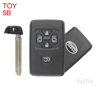 TOYOTA Previa remote smart key shell 5 button