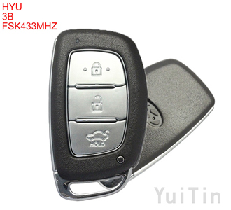 HYUNDAI elentra-Verna smart card 3 button-FSK433MHz-7952Achip FCCID：95440-3X510(after-market)