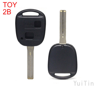 TOYOTA remote shell 2 buttons TOY48 short 