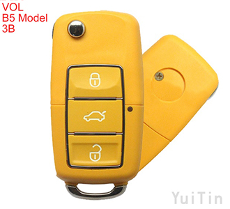 Volkswagen B5 type remote key shell 3 buttons