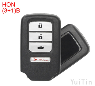HONDA remote key shell 3+1 buttons