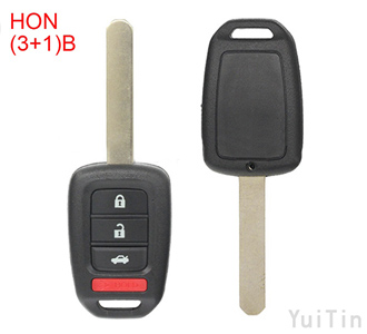 HONDA remote key shell HON66（3+1)buttons used in USA