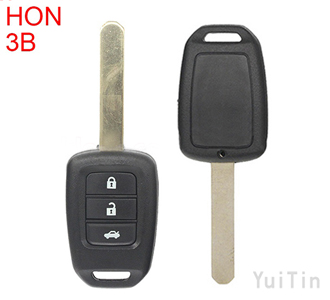 HONDA remote key shell 3 buttons HON66 used in USA