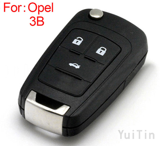 [OPEL] remote key shell 3 buttons
