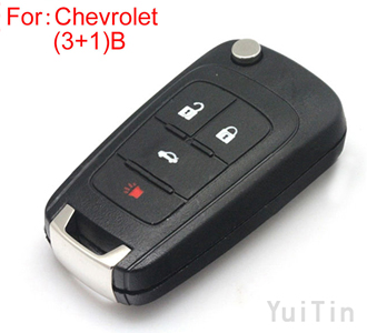 [CHEVROLET] remote key shell (3+1)buttons