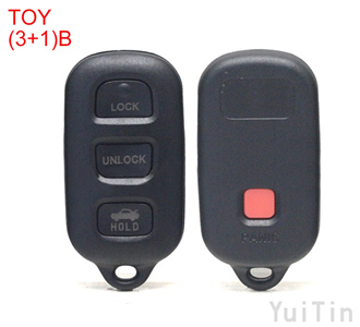 Toyota 3 +1 Buttons Remote Key Shell 