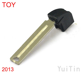 2013 TOYOTA CROWN SMA emargency key easy to cut copper-nickel alloy
