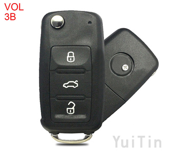 Volkswagen remote key shell 3 button (For 202AD 202H 202Q)