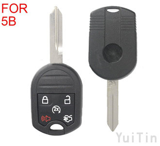 [FORD] remote key shell 5 button