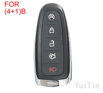 [FORD] remote key shell 4+1 button