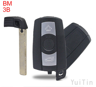 [BMW] 5 series [SMA] key shell 3 button(with the battery cover)