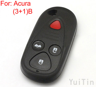 HONDA ACU remote shell 3+1 button