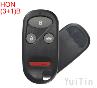 HONDA remote shell (3+1) button