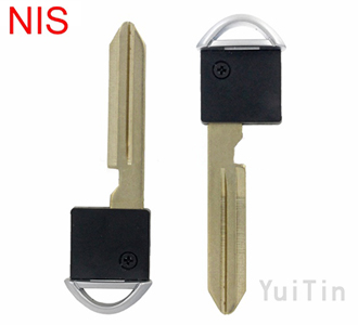 NISSAN transponder emergency key easy to cut copper-nickel alloy NSN14