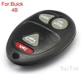 BUICK remote shell 4 button