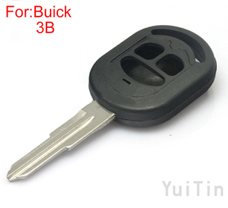 BUICK remote shell 3 button