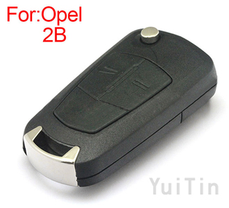 [OPEL] flip remote key shell 2 button