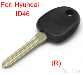 HYUNDAI transponder key ID46 ( with right keyblade)