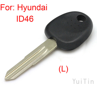 HYUNDAI transponder key ID46 ( with left keyblade)