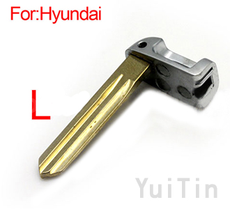 [HYUNDAI] [SMA] emergency key Easy to cut copper-nickel alloy (left)