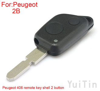 [PEUGEOT] 406 remote key shell 2 button