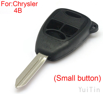 [CHRYSLER] remote key shell 3+1 button (small button)