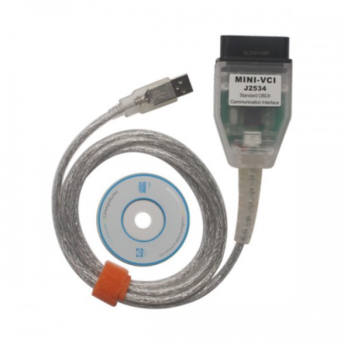 Cheap MINI VCI V10.30.029 Single Cable For Toyota Support Toyota TIS OEM Diagnostic Software