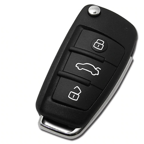 3 Buttons Remote Flip Key 433MHz for AUDI A2/A4 