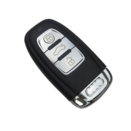 High Quality 3 Buttons Smart Remote Car Key Shell For Audi A4L A6L A5 Q5 RS5 Q5 Quattro Auto Key Case with Blade