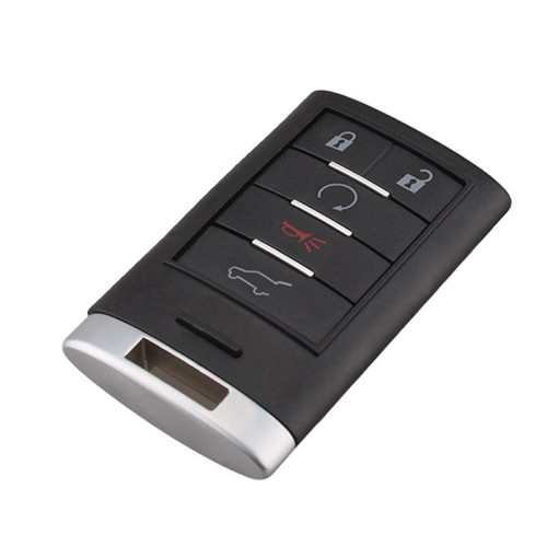 4+1 Buttons 315MHZ Smart Remote Key For Cadillac With Uncut Blade
