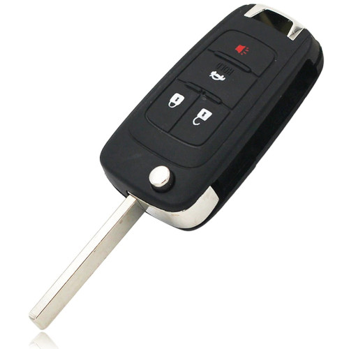 3+1 Buttons 315MHz Flip Keyless Entry Remote Key For Chevrolet (Smart System)