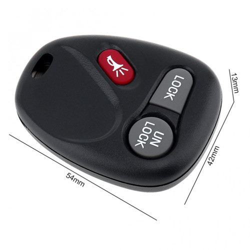 2+1 Buttons 314.6MHz Remote key For Chevrolet