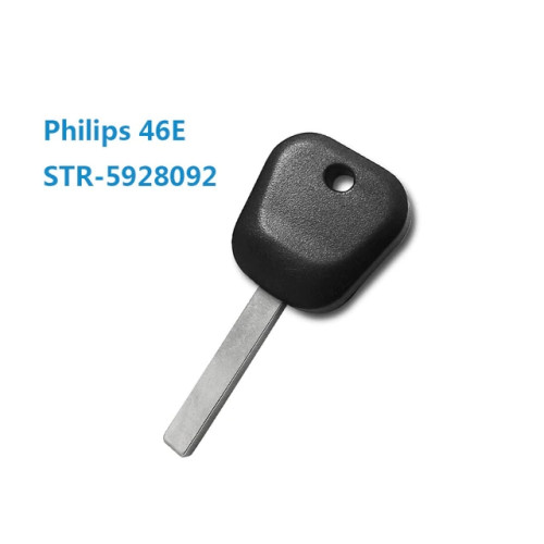 New Transponder Key For Chevrolet (8-Cut) With Philips 46E Chip 