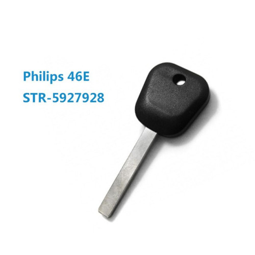 New Transponder Key For Chevrolet Buick GMC (10-Cut) With Philips 46E Chip