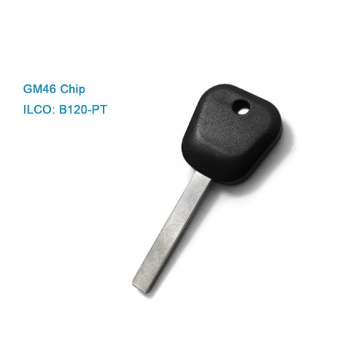 New Transponder Key For Chevrolet (10-Cut) With GM46 Chip