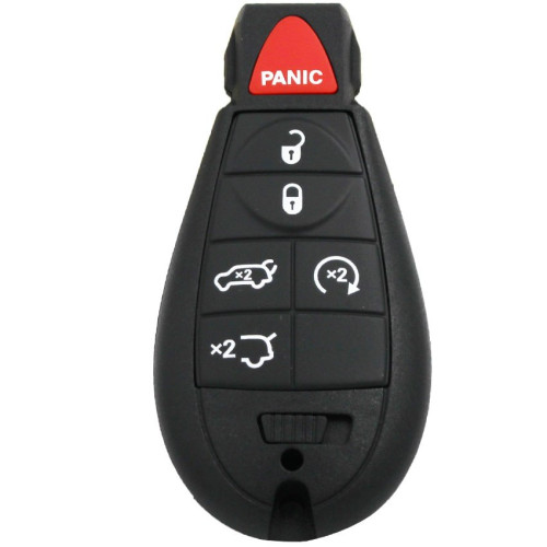 5+1 buttons 433MHz Smart Remote key With Pcf7941A Chip for Chrysler/JEEP/DODG (USA)
