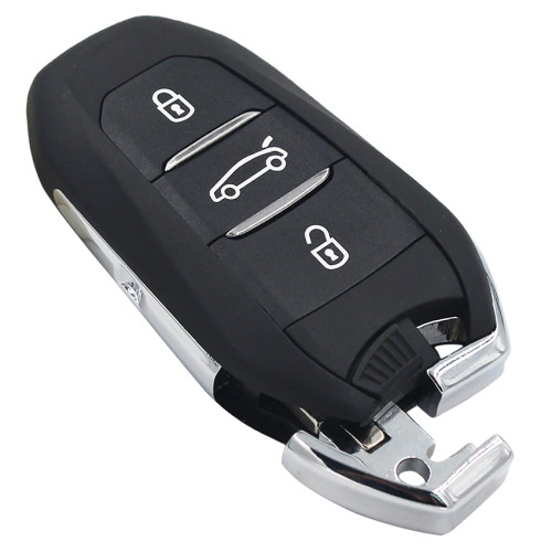 3 Buttons 433.92MHz Smart Remote Key For Citroen