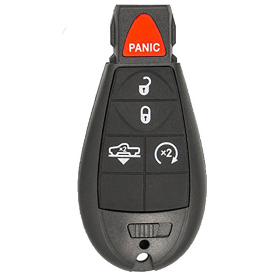 4+1 Buttons 433MHz Keyless Remote Key For Dodge Ram