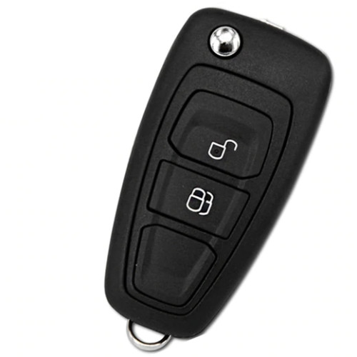 2 Buttons 433MHz Remote Flip Key For Ford