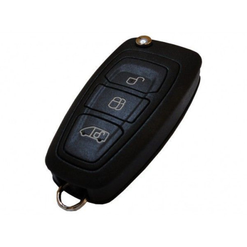 3btn 433.92MHz Remote Flip Key For Ford (No Blade)