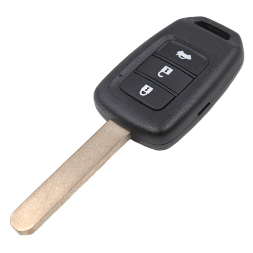 3 Buttons 433MHz Replacement Remote Key For Honda