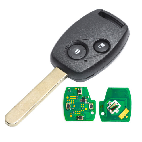 2btn 433MHz Remote Key With PCF7961 CHIP For Honda