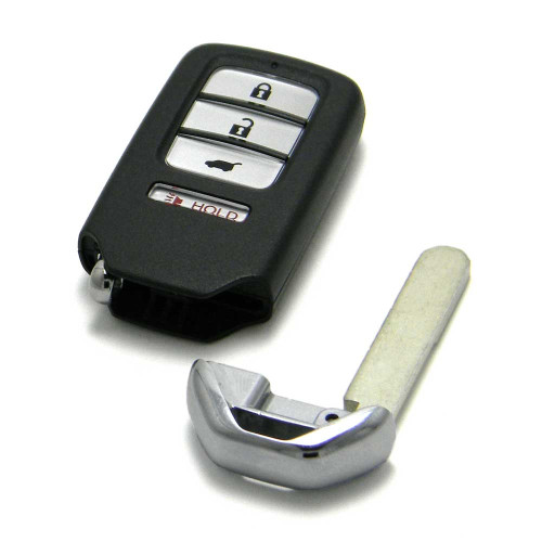 3+1 Buttons 313.85MHz Smart Remote Key For Honda