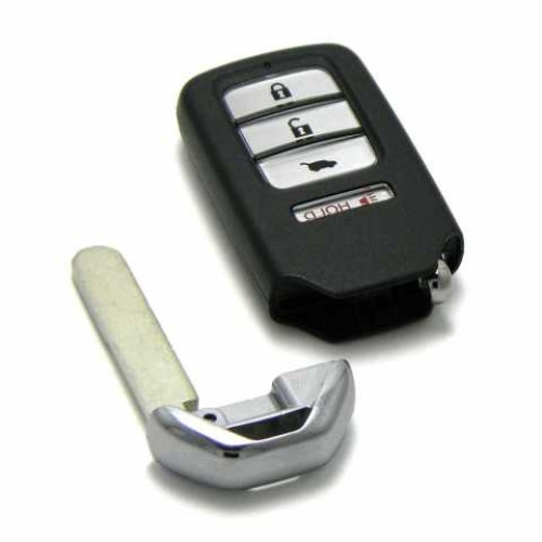 3+1 Buttons 313.85MHz Smart Remote Key For Honda
