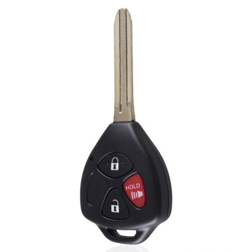 2+1 Buttons 433MHz Remote Key For Toyota Hilux
