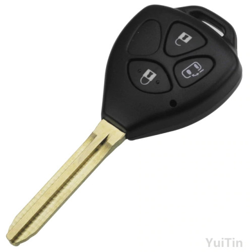 3 Buttons Replacement Remote Key With 4D-G CHIP For Toyota Japan/Europe (Slide Door)