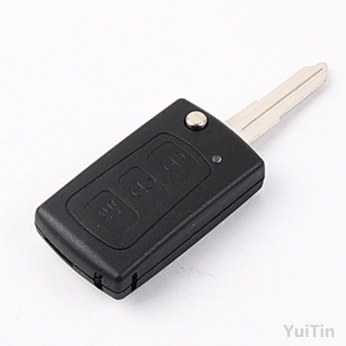New 3 Buttons Blade Replacement Remote Flip Key Case Shell For Great Wall Harvard H3 H5 No Battery Seat