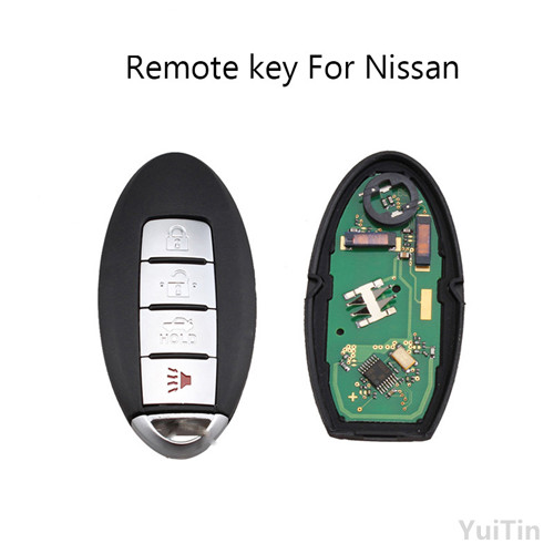 3+1 Buttons 433Mhz Smart Remote key For Nissan Altima Maxima Murano 2013-2016 No Mark
