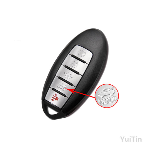 4+1 Buttons 433.92MHz Smart Remote Key For NISSAN Altima Maxima Infinite QX60 2016 No Mark